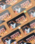 Chaos - Cat Motivational Sticker