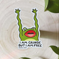 Cringe But Free Sticker