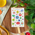 Fruit Sticker Stickers Clear Sticker Sheet