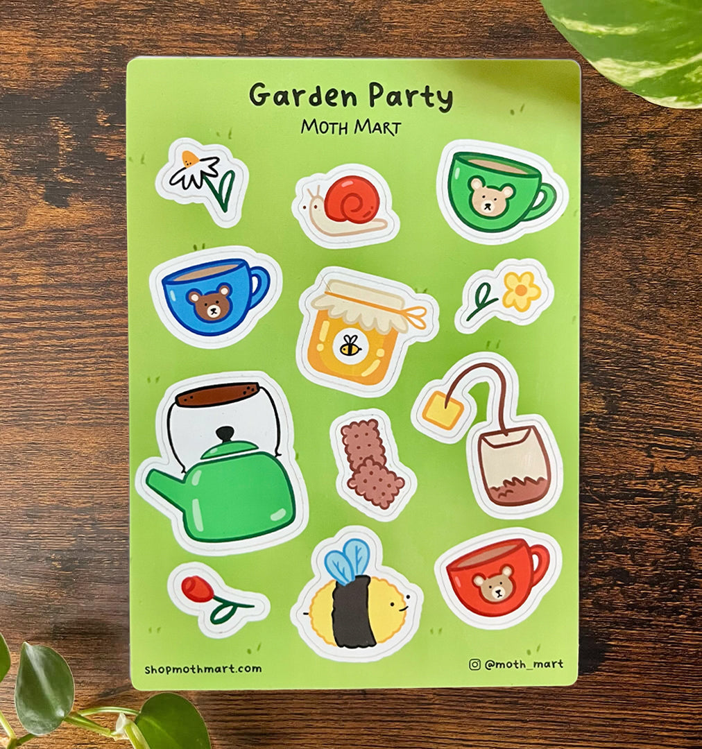 Garden Party Sticker Sheet