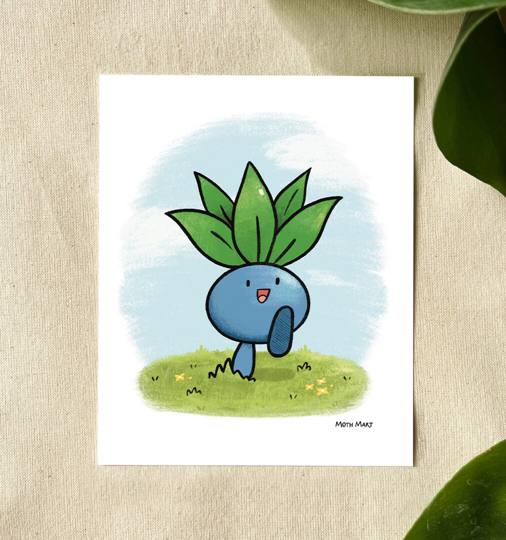 Grass-Type 5x7 Print