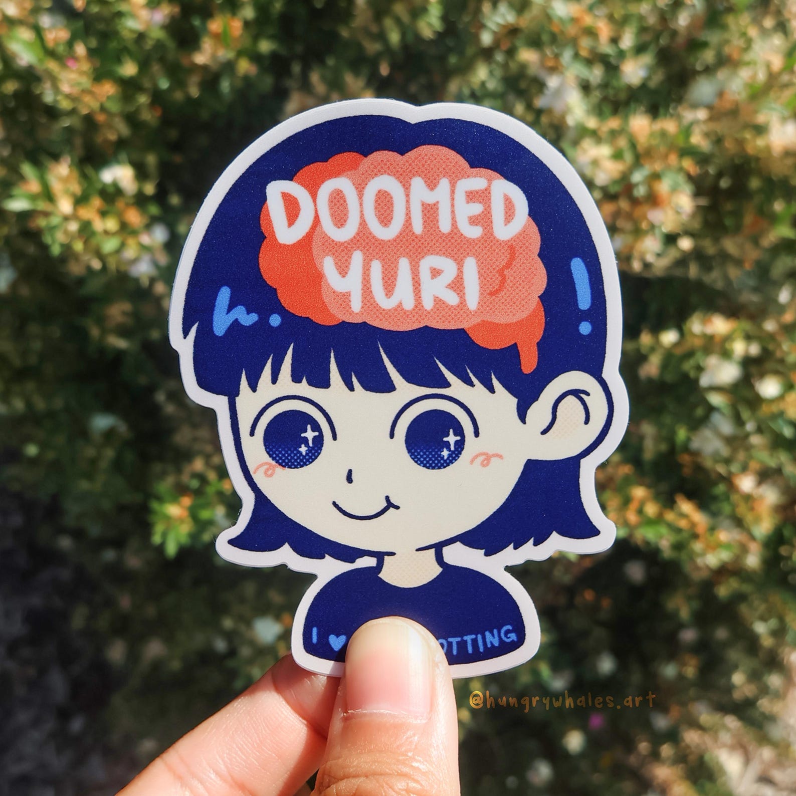 Doomed Yuri Sticker
