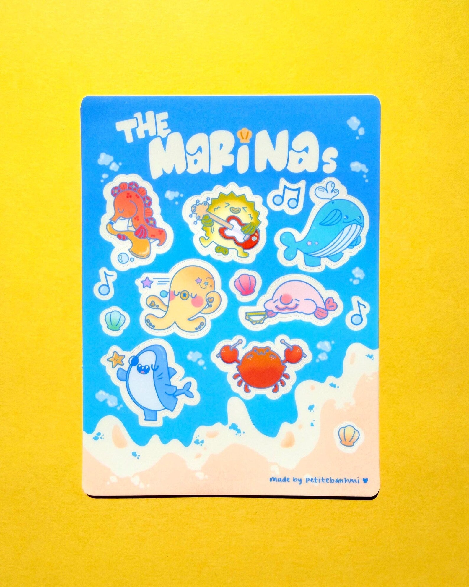 The Marinas Sticker Sheet