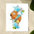 Koi Fish 8x10 Print