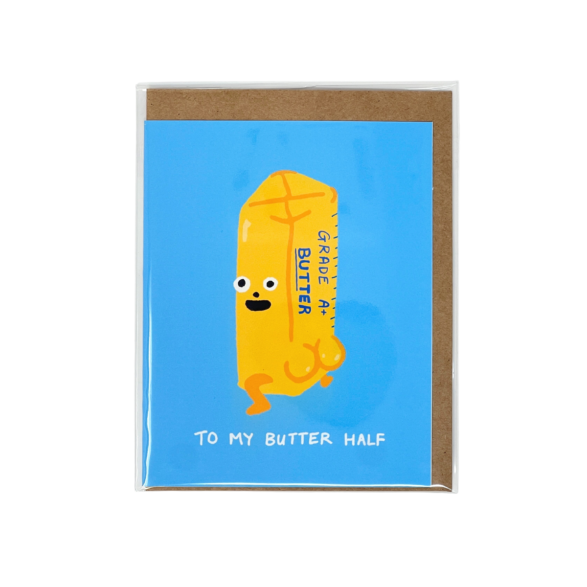 Butter Half Greeting Card