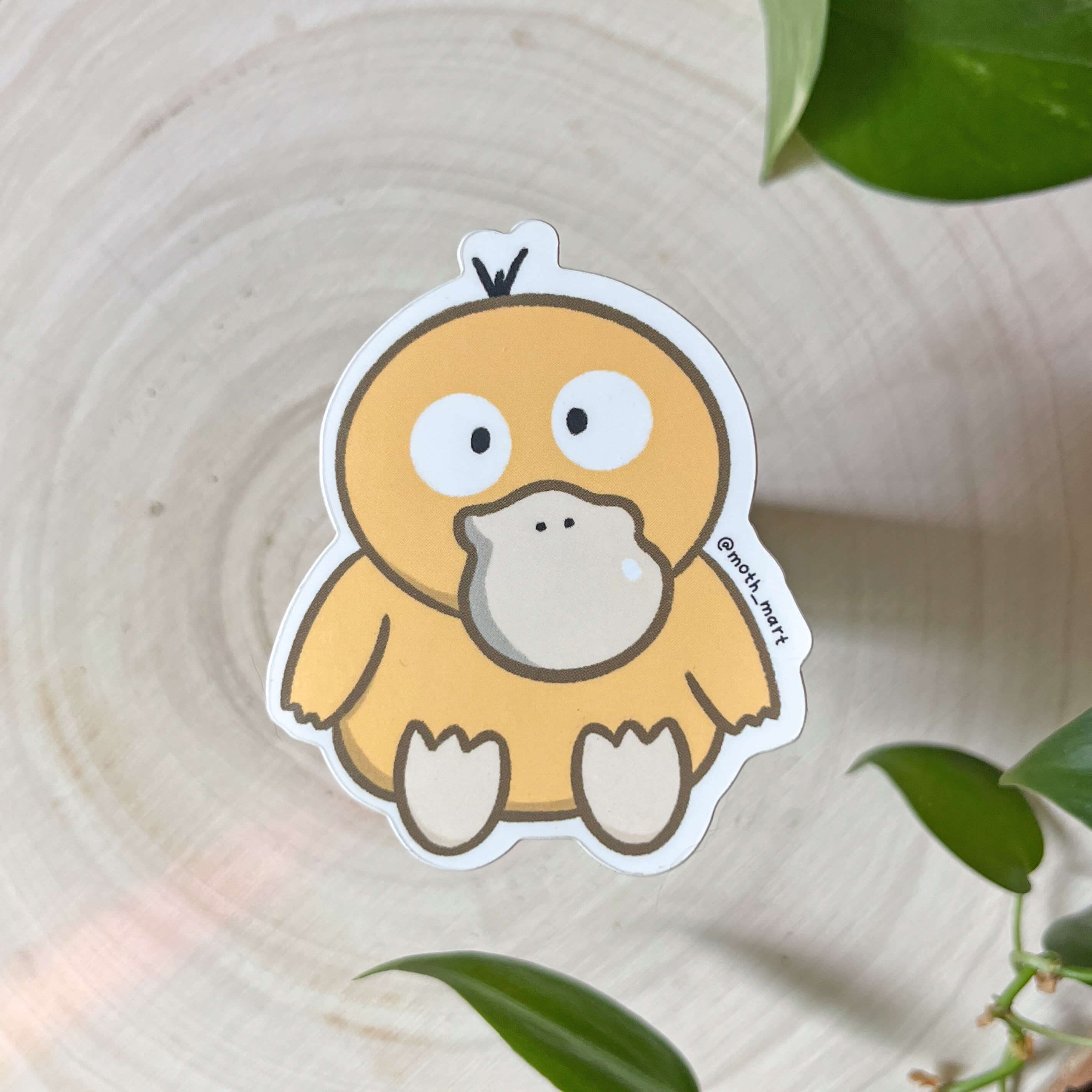 Psychic Duck Sticker