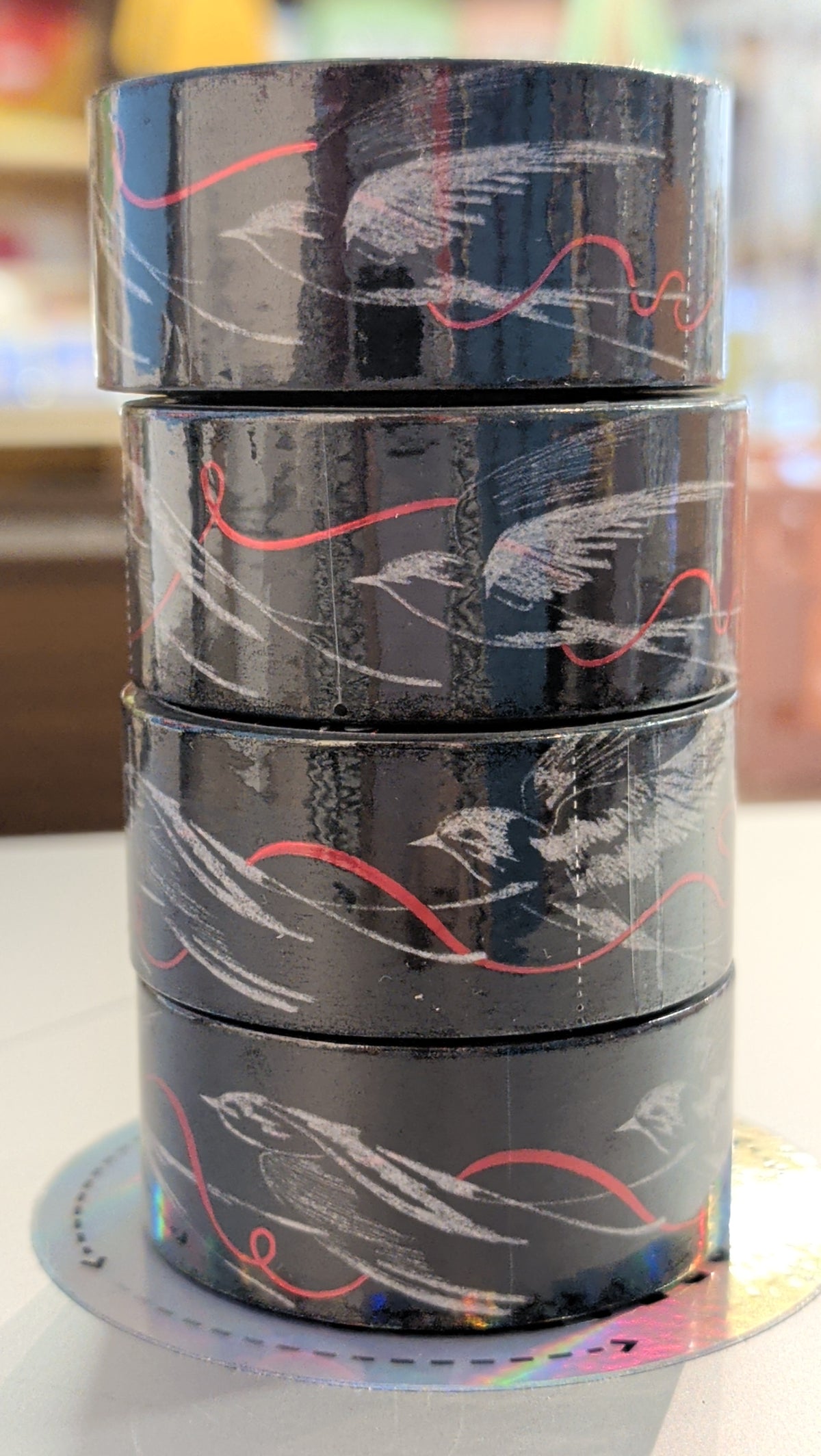 Sparrows Foil Washi Tape