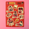 School Days Sticker Sheet